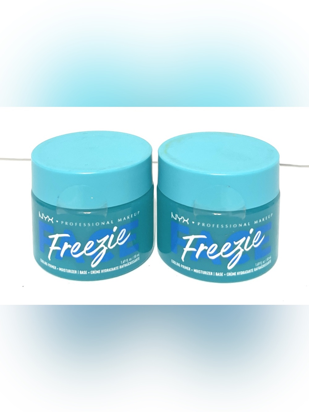 Lots of 2 - NYX Professional Face Freezie Cooling Primer + Moisturizer 1.69oz